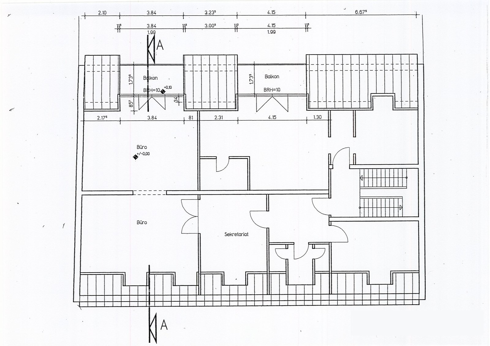 Grundriss Dachgeschoss